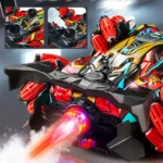 Voiture RC F1 Drift avec lumières Led, musique 2.4G, gant, geste, Radio, télécommande, pulvérisation, voiture de cascade, 4WD – Image 2