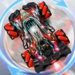 Voiture RC F1 Drift avec lumières Led, musique 2.4G, gant, geste, Radio, télécommande, pulvérisation, voiture de cascade, 4WD – Image 3