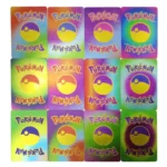 55 Carte de feuille d'or colorée Pokmone, carte VMAX, Charizard, Pikachu, Arc – Image 2