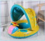 Flotteur de natation gonflable pour bébé, avec auvent solaire – Image 5