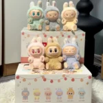 LABUBU monsters poupée en peluche mignonne, porte-clés,17 cm,  pour décoration d'intérieur, cadeaux de fête – Image 2