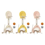 Ensemble de paniers de basket-ball, jouets de sport d'intérieur et d'extérieur, 3 en 1 – Image 7