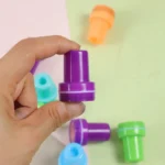 12 Tampons Enfants, Multicolore SMILEYS Coffret tampon – Image 4