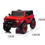 Voiture électrique à quatre roues pour enfants, jouet d'extérieur, – Image 3