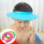 Bonnet de douche souple réglable pour enfants, chapeau de bain pour enfants de 0 à 6 ans – Image 3
