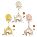 Ensemble de paniers de basket-ball, jouets de sport d'intérieur et d'extérieur, 3 en 1 – Image 2