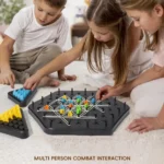 Jeu de géométrie trigonométrique enchaîné, jeu de puzzle coule parent-enfant