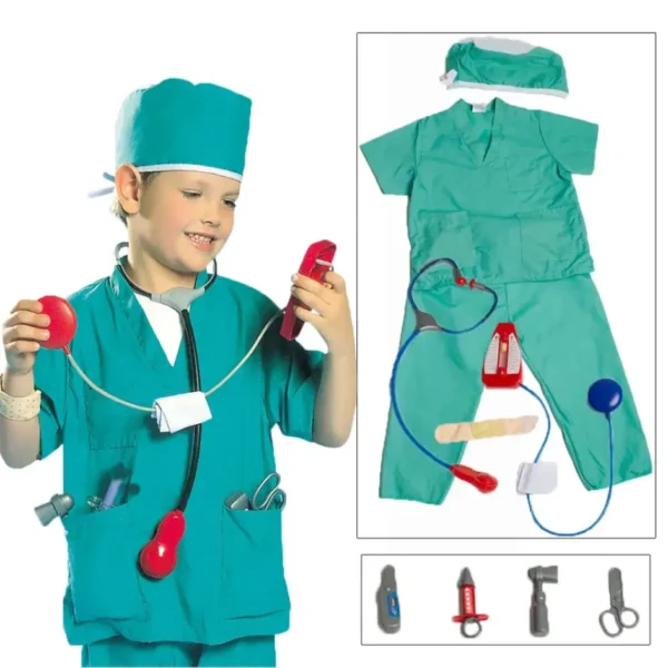 Costume de Médecin, docteur Chirurgien pour Enfant