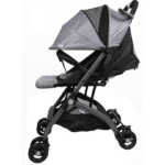 POUSSETTE VALISE GRIS – MON BÉBÉ