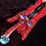 Ensemble de tir au poignet en toile d'araignée de super-héros