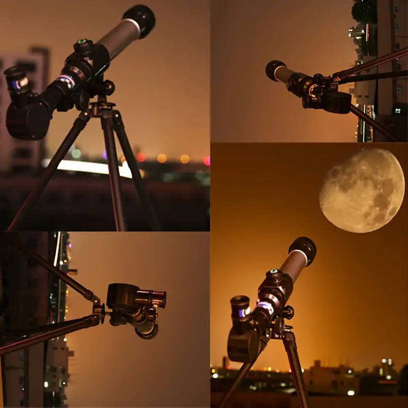 f5440183-ec6e-4d53-b393-39fc4bd83069.webp Télescope éducatif pour les débutants en astronomie - Haute définition, objectif de 50, 40 et 30 mm – Image 1