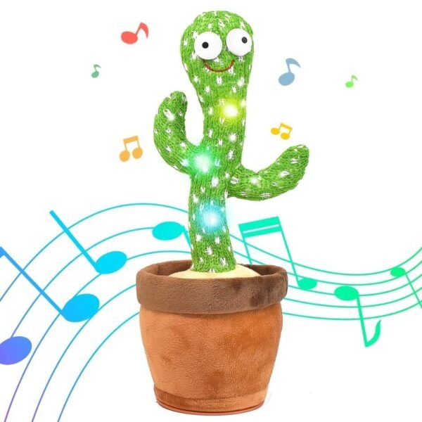 Jouets en Peluche Cactus Dansant et Chantant