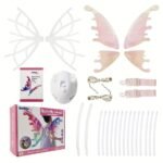 Ailes de Papillon LED Enchantées -Cadeau d'Anniversaire Parfait pour Petites Filles, Idéal pour  Nouvel An – Image 4