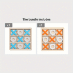 Jeu de société Wood XOXO | Jeu de table familial classique | – Image 8