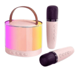 Mini Machine de karaoké avec 2 Microphones sans Fil