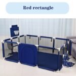 Bébé PlayPen Aire de jeux intérieure avec clôture de sécurité pour bébé + 50 Balles + Tapis d'eau gratuit – Image 10