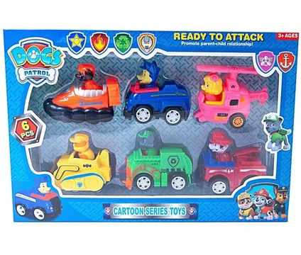 Pat patrouille lot 6 figurines Patrol jouet enfant