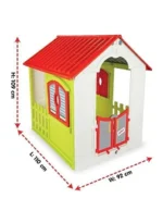 Pilsan Maison pliable, 92 x 110 cm, à partir de 3 ans, maison de jeu pour enfants, jouet pour plusieurs enfants, adapté à la santé des enfants – Image 4