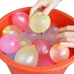 Ballons d'eau à remplissage rapide pour enfants, jouets de plage instantanés, jouets de combattant en plein air d'été, bombes magiques, 111 pièces – Image 2