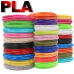Filamento PLA colorido para material de impresión de pluma 3D 1,75 mm de diámetro 10/20/30 colore 100M 150M 200M Incoloro e inodoro Seguro y respetuoso con el medio ambiente Pluma de impresión 3D Consumibles para niños