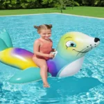 Flotteur gonflable pour piscine pour enfants : Chien de mer – Image 4