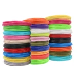 Filamento PLA colorido para material de impresión de pluma 3D 1,75 mm de diámetro 10/20/30 colore 100M 150M 200M Incoloro e inodoro Seguro y respetuoso con el medio ambiente Pluma de impresión 3D Consumibles para niños – Image 6