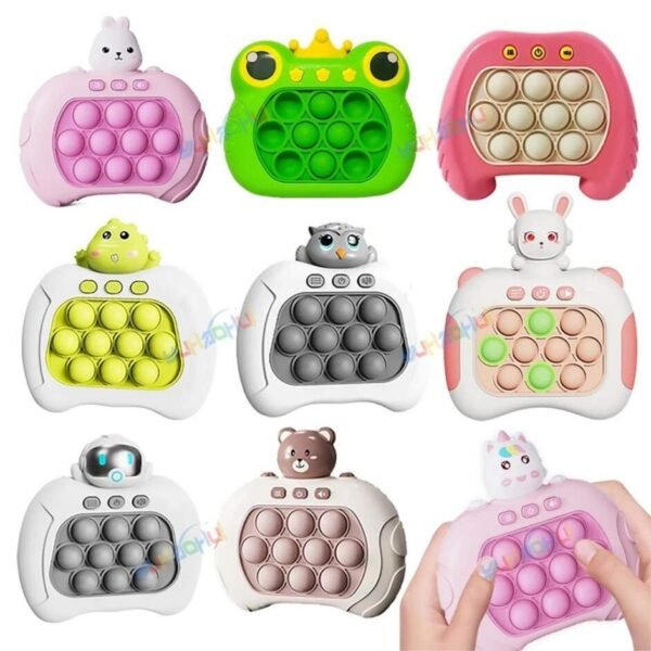 Poignée de presse Pop-Push électronique améliorée pour enfants