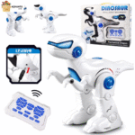 Robot radiocommandé "Dinorobot", effets lumineux et sonores, jouet de dinosaure