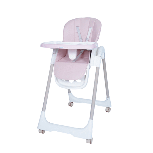 CHAISE HAUTE PRESTIGE EVOLUTIVE ROSE – MON BÉBÉ