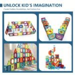42 pièces de jouets magnétiques, STEM, jouets de construction, – Image 9