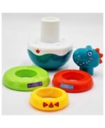 jouet sensoriel puzzle pyramide dinosaure pour bébés – Image 8