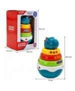 jouet sensoriel puzzle pyramide dinosaure pour bébés – Image 7