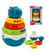 jouet sensoriel puzzle pyramide dinosaure pour bébés – Image 5