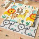 Tapis de bébés antichoc doubles face pour bébés – 185 x150 cm. – Image 3
