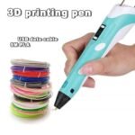 Stylo 3D d'impression avec Ecran LCD pour Enfant et Adulte + 9m de fil