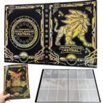 Grand cahier range carte pokemon 52 cm, ALBUM DE COLLECTION RARE TEMPESTAD PLATEADA