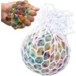 4 x Balles à presser dans le filet Balle anti-stress Boule Squishy