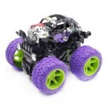 Voiture de jouet de camion de monstre, cadeau de camion de monstre de voiture de jouet de SUV, mini jouets de pneus en caoutchouc – Image 2