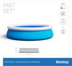 Piscine Gonflable Ronde – Bestway Fast Set™ Ø 366 x 76 cm – Image 3