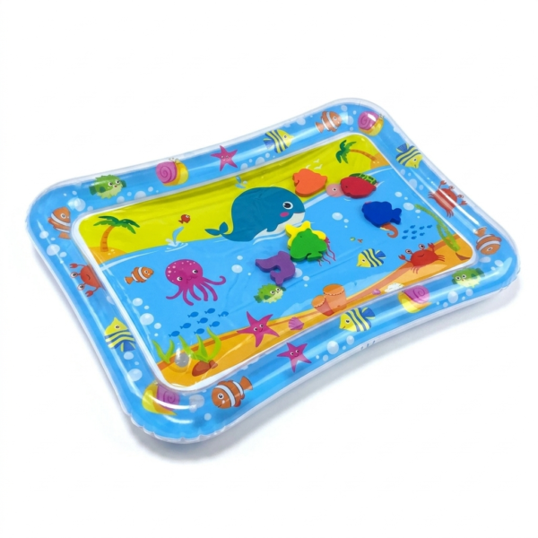 Tapis d'Eau Gonflable Bébé – Fond Marin