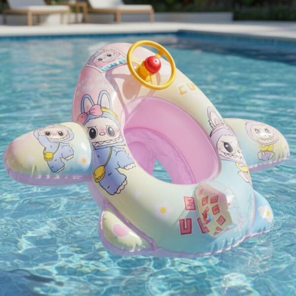 Bouée Siège Bébé Avion avec Volant – Labubu