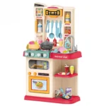 Little Chef  Cuisine jouet 65 pièces avec évier à eau, sons & lumières
