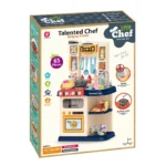 Little Chef  Cuisine jouet 65 pièces avec évier à eau, sons & lumières – Image 8