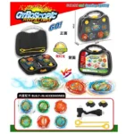 Set de Toupies Gyroscopiques Lumineuses  Gyroscopic Rotating GO!