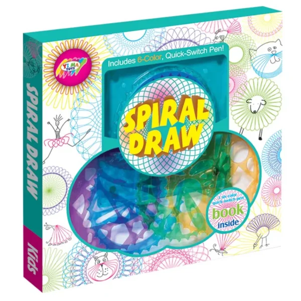 STEM Spiral Draw Kit  Jeu de Dessin Spirographe